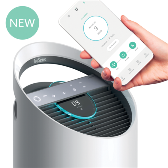 Leitz Trusens™ Z-3500H Purificador De Aire Smart Con Monitor De Calidad Del Aire Sensorpod™, Habitación Grande