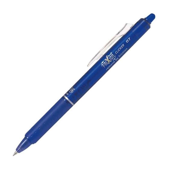Bolígrafo Borrable Roller PILOT Frixion Clicker Color Azul