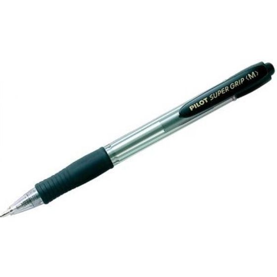 Bolígrafo PILOT Super Grip Color Negro