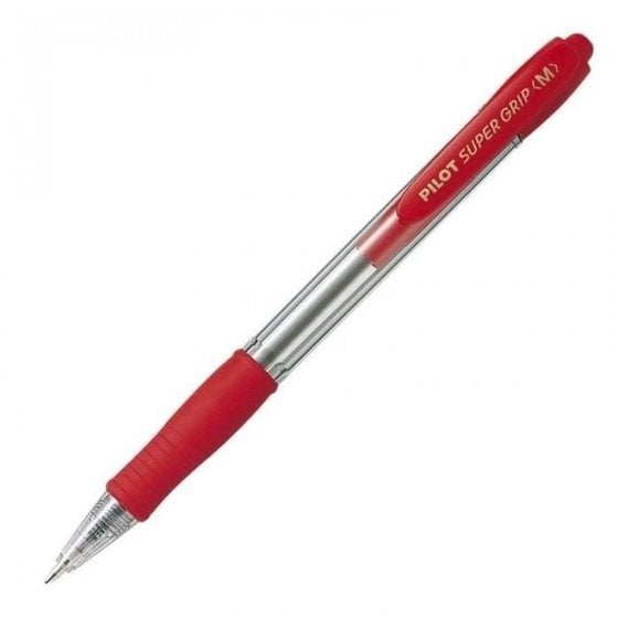 Bolígrafo PILOT Super Grip Color Rojo