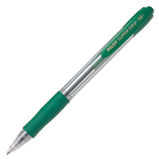 Bolígrafo PILOT Super Grip Color Verde