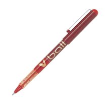 Bolígrafo Roller PILOT V Ball 07 Color Rojo