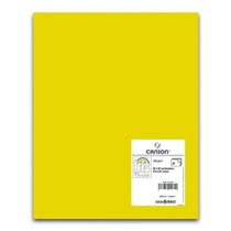 Cartulina CANSON Iris Vivaldi 50 x 65 cm. 185 g. Color Amarillo Canario