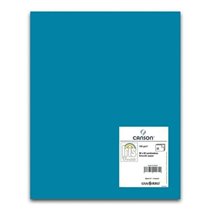 Cartulina CANSON Iris Vivaldi 50 x 65 cm. 185 g. Color Azul Caribe