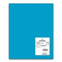 Cartulina CANSON Iris Vivaldi 50 x 65 cm. 185 g. Color Azul Maldivas