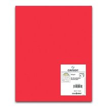 Cartulina CANSON Iris Vivaldi 50 x 65 cm. 185 g. Color Rojo