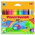 Ceras BIC Kids PLASTIDECOR Envase 18 COLORES