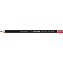 Lapicero STAEDTLER Lumocolor Glasochrom Permanente 108 20 Color Rojo