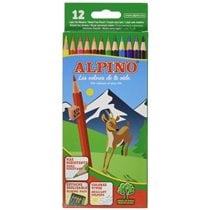 Lápices Colores Hexagonales ALPINO Envase 12 COLORES