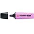 Marcador Fluorescente STABILO Boss Pastel Color Fucsia Helado