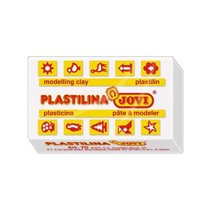 Plastilina JOVI 70 50 g. Color Blanco
