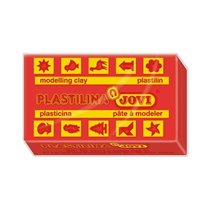 Plastilina JOVI 70 50 g. Color Rojo