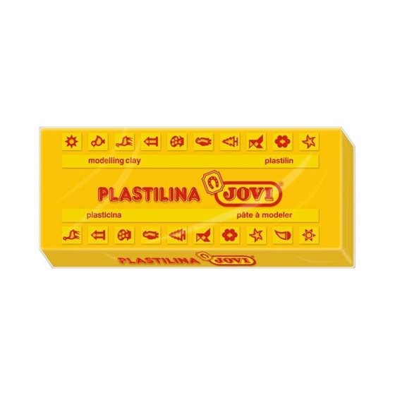 Plastilina JOVI 71 150 g. Color Amarillo Oscuro