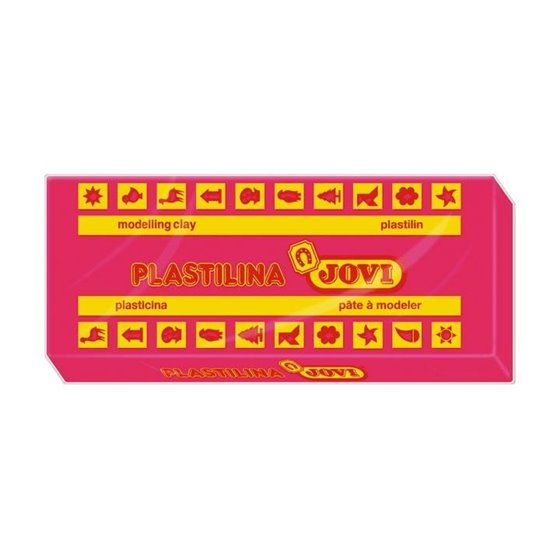 Plastilina JOVI 71 150 g. Color Rubí