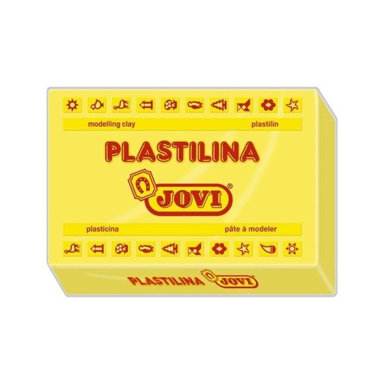 Plastilina JOVI 72 350 g. Color Amarillo Claro