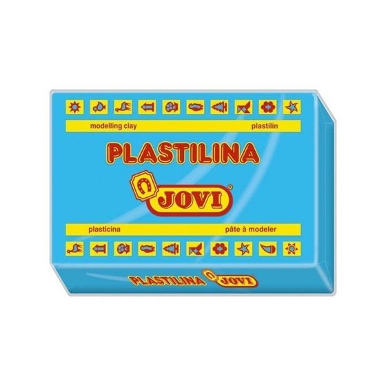 Plastilina JOVI 72 350 g. Color Azul Claro