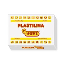 Plastilina JOVI 72 350 g. Color Blanco