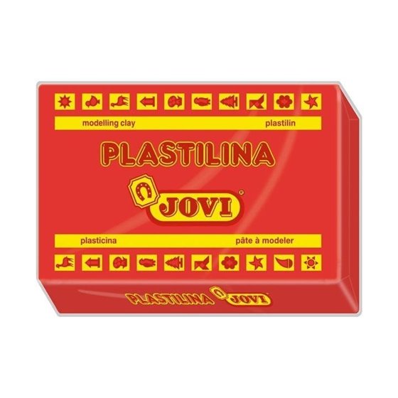 Plastilina JOVI 72 350 g. Color Rojo