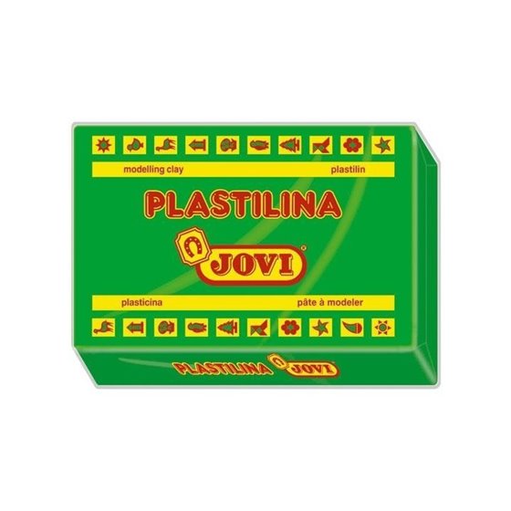Plastilina JOVI 72 350 g. Color Verde Claro