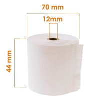 Rollo Papel Electra RUIFERPA Tamaño 44 x 70 mm.