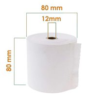 Rollo Papel Térmico RUIFERPA Tamaño 80 x 80 mm.