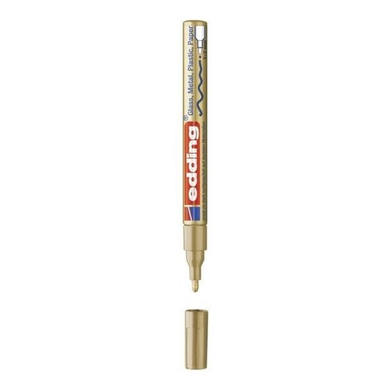 Rotulador EDDING Nº 753 Color Oro