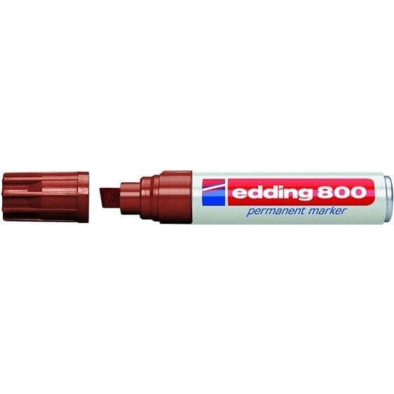 Rotulador EDDING Nº 800 Color Rojo