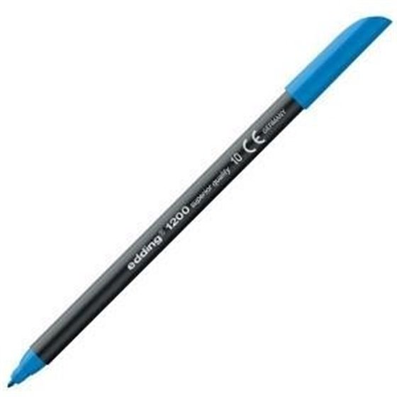 Rotulador Permanente EDDING Nº 1200 Color Azul Claro