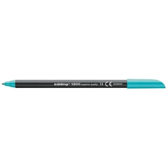 Rotulador Permanente EDDING Nº 1200 Color Azul Turquesa