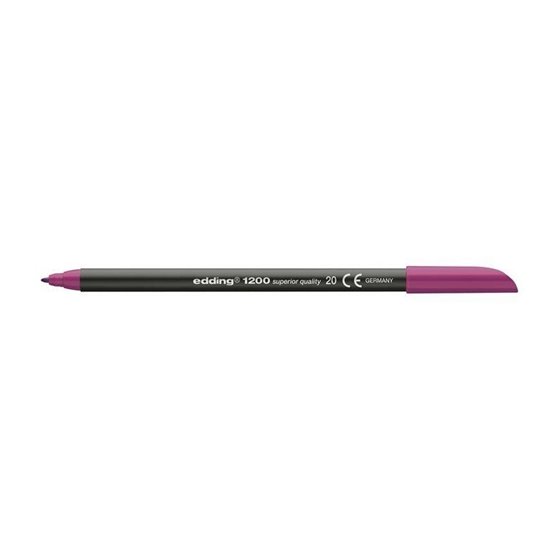 Rotulador Permanente EDDING Nº 1200 Color Magenta