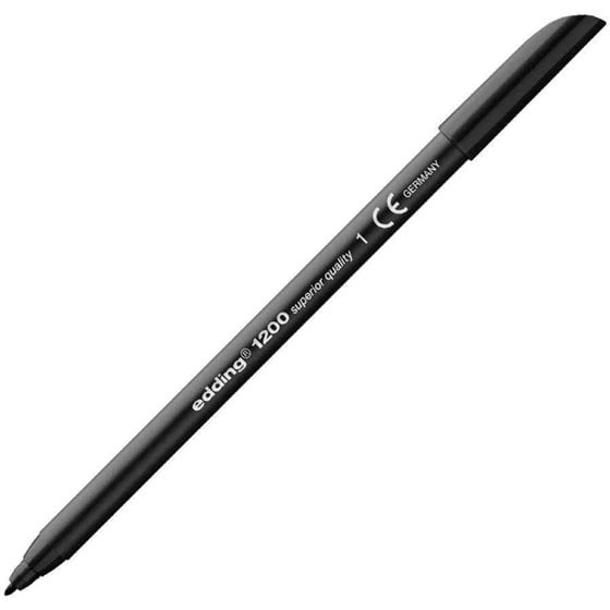 Rotulador Permanente EDDING Nº 1200 Color Negro