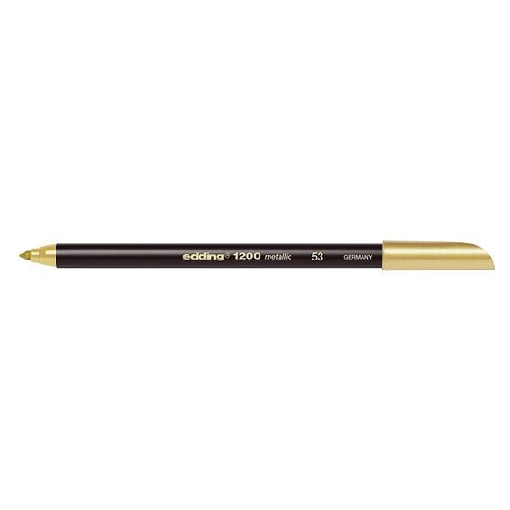 Rotulador Permanente EDDING Nº 1200 Color Oro