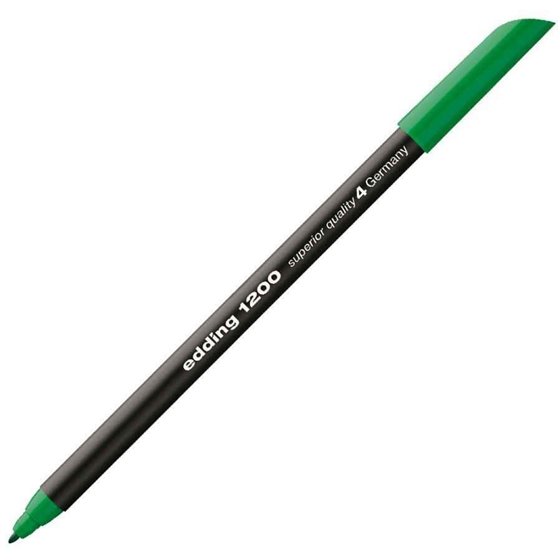 Rotulador Permanente EDDING Nº 1200 Color Verde