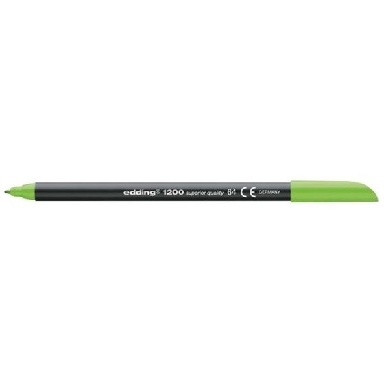 Rotulador Permanente EDDING Nº 1200 Color Verde Neón