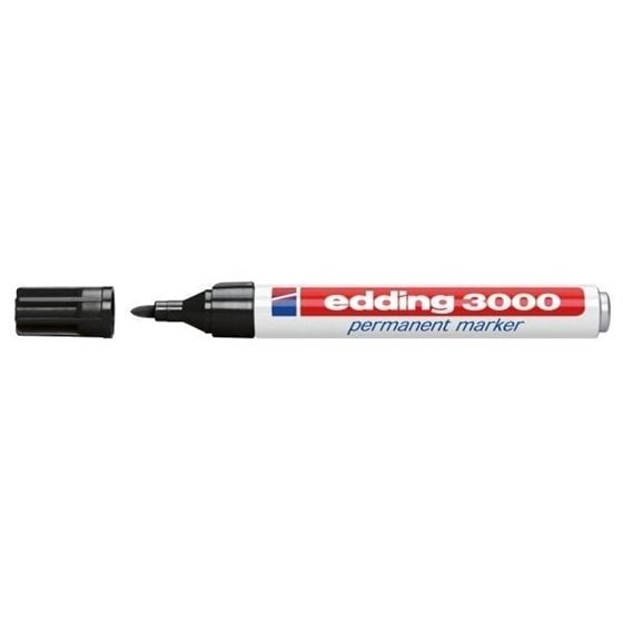 Rotulador Permanente EDDING Nº 3000 Color Negro