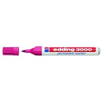 Rotulador Permanente EDDING Nº 3000 Color Rosa
