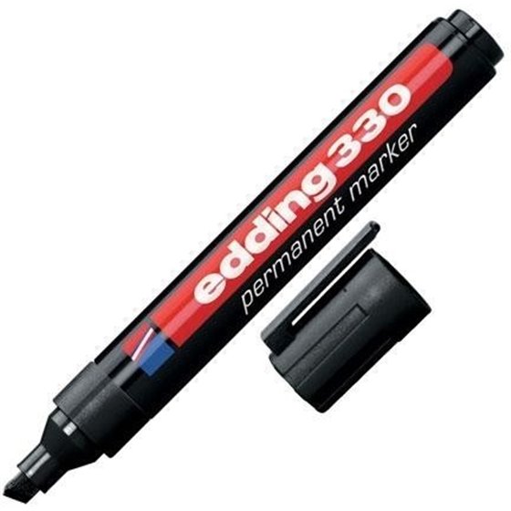 Rotulador Permanente EDDING Nº 330 Color Negro