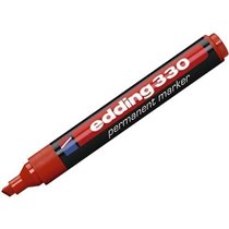 Rotulador Permanente EDDING Nº 330 Color Rojo