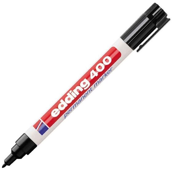 Rotulador Permanente EDDING Nº 400 Color Negro