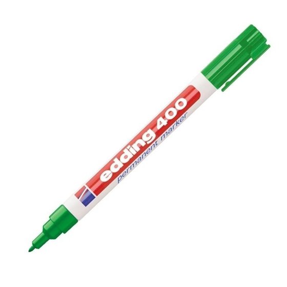 Rotulador Permanente EDDING Nº 400 Color Verde