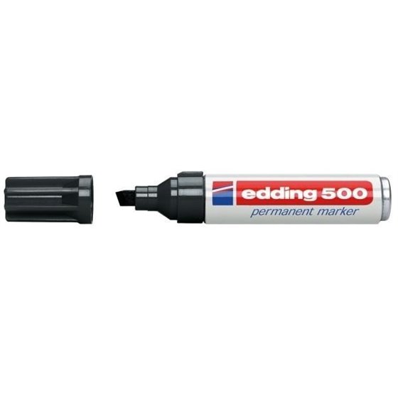 Rotulador Permanente EDDING Nº 500 Color Negro