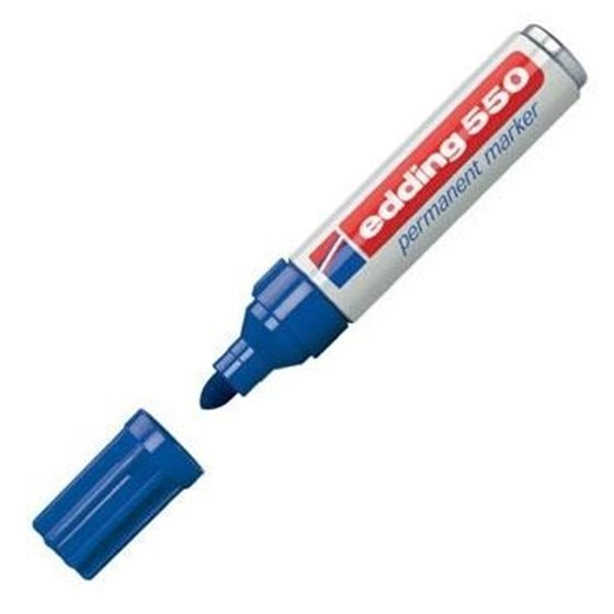 Rotulador Permanente EDDING Nº 550 Color Azul