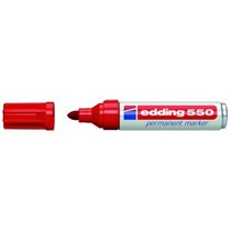 Rotulador Permanente EDDING Nº 550 Color Rojo