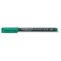 Rotulador Permanente STAEDTLER Lumocolor 317 Punta Media Color Verde