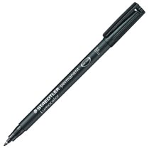 Rotulador Permanente STAEDTLER Lumocolor 318 Punta Fina Color Negro