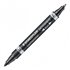 Rotulador Permanente STAEDTLER Lumocolor Duo 348 Color Negro