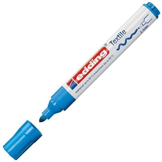 Rotuladores Tela EDDING Nº 4500 Color Azul Turquesa