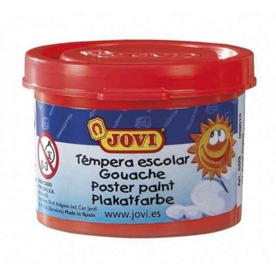 Témpera Escolar JOVI 35 ml. Color Bermellón