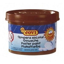 Témpera Escolar JOVI 35 ml. Color Marrón