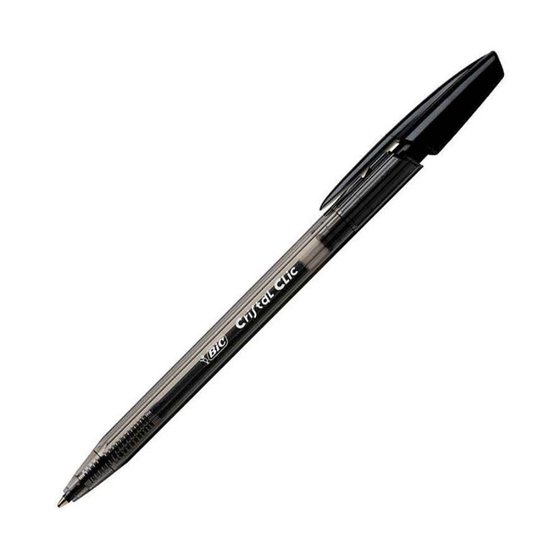 Bolígrafo BIC Cristal Clic Color Negro
